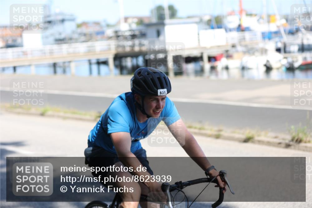 17.08.2025 - KN Förde Triathlon 2025 Yannick Fuchs http://msf.ph/oto/8623939 17.08.2025 11:20:35 Radfahren 267, 334, 631, 316, 324 meine-sportfotos.de