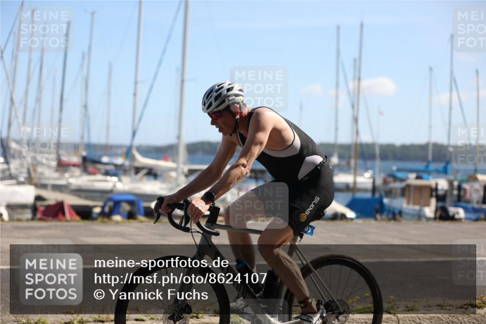 17.08.2025 - KN Förde Triathlon 2025 Yannick Fuchs http://msf.ph/oto/8624107 17.08.2025 11:24:49 Radfahren 303, 306, 328, 373, 389, 370, 621 meine-sportfotos.de