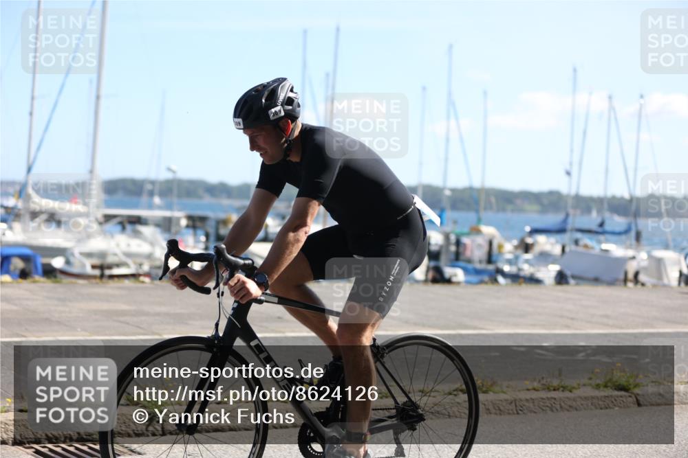 17.08.2025 - KN Förde Triathlon 2025 Yannick Fuchs http://msf.ph/oto/8624126 17.08.2025 11:25:13 Radfahren 308, 309, 337, 384, 609, 613, 625, 638, 284, 300, 374, 606 meine-sportfotos.de