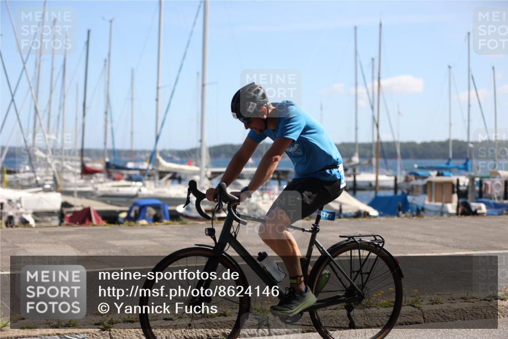 17.08.2025 - KN Förde Triathlon 2025 Yannick Fuchs http://msf.ph/oto/8624146 17.08.2025 11:25:28 Radfahren 261, 285, 295, 296, 330, 377, 617, 629, 630, 632, 633, 266, 384, 609 meine-sportfotos.de