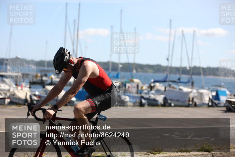 17.08.2025 - KN Förde Triathlon 2025 Yannick Fuchs http://msf.ph/oto/8624249 17.08.2025 11:27:21 Radfahren 310, 335, 377, 630, 643, 337, 630 meine-sportfotos.de