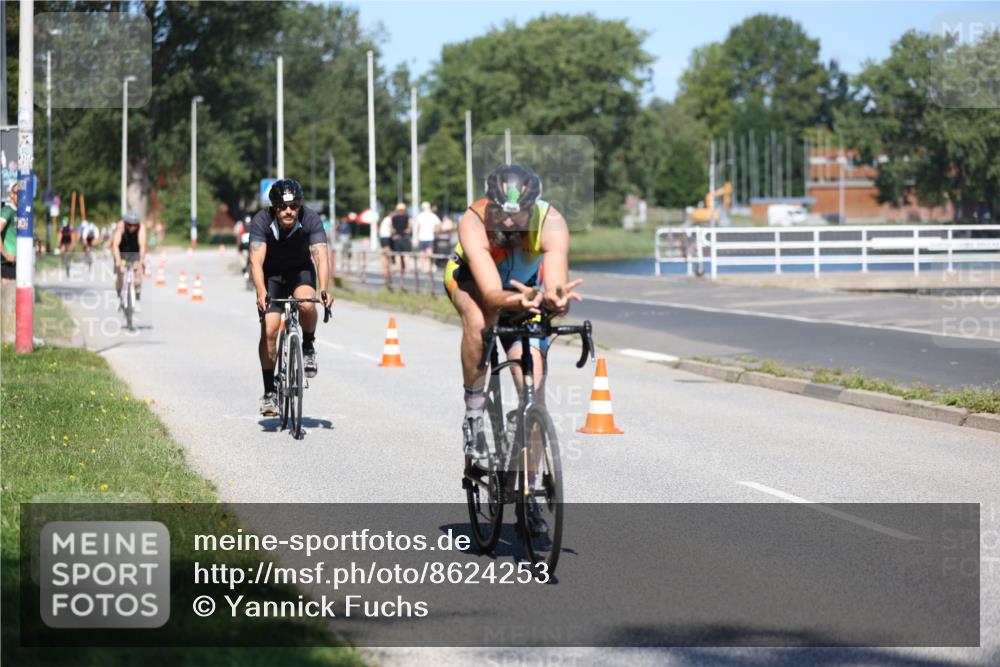 17.08.2025 - KN Förde Triathlon 2025 Yannick Fuchs http://msf.ph/oto/8624253 17.08.2025 11:27:30 Radfahren 310, 368, 608, 622, 636, 377, 643 meine-sportfotos.de