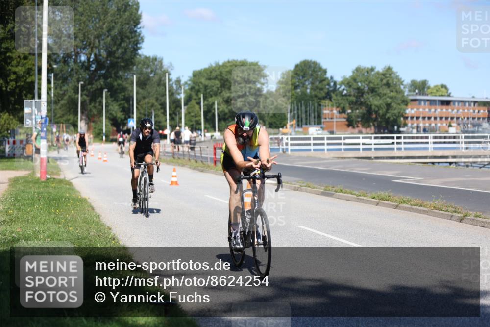 17.08.2025 - KN Förde Triathlon 2025 Yannick Fuchs http://msf.ph/oto/8624254 17.08.2025 11:27:30 Radfahren 310, 368, 608, 622, 636, 377, 643 meine-sportfotos.de
