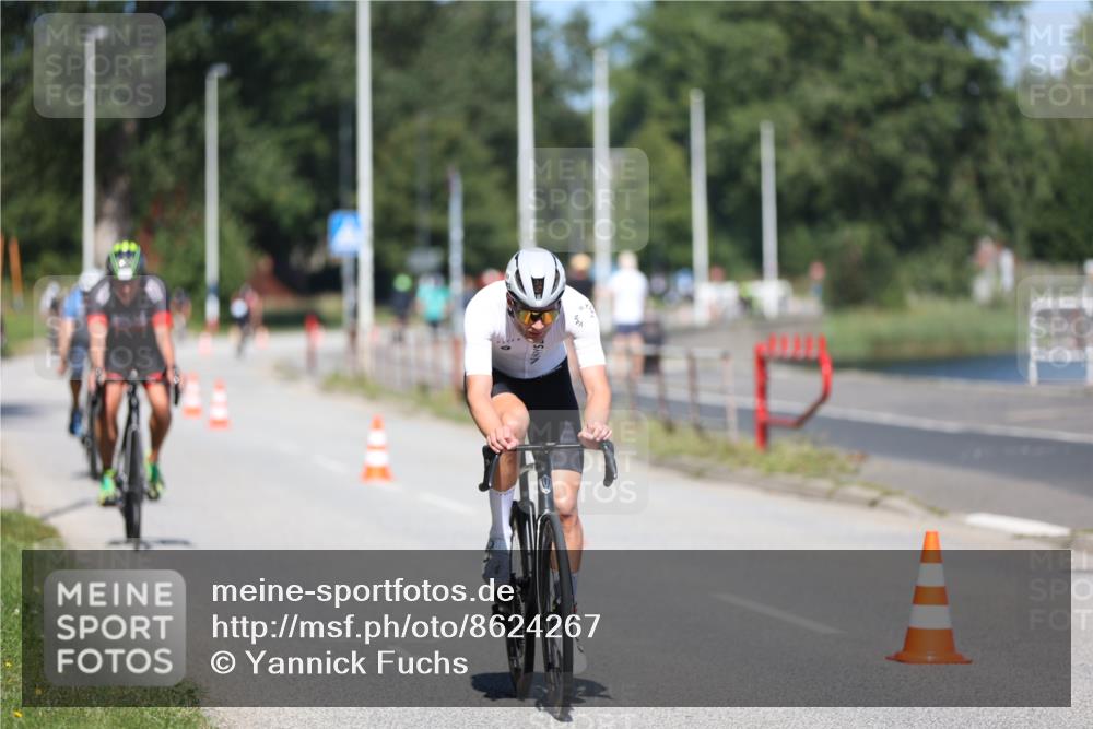 17.08.2025 - KN Förde Triathlon 2025 Yannick Fuchs http://msf.ph/oto/8624267 17.08.2025 11:27:37 Radfahren 299, 332, 361, 368, 608, 623, 628, 636, 310, 368, 622 meine-sportfotos.de