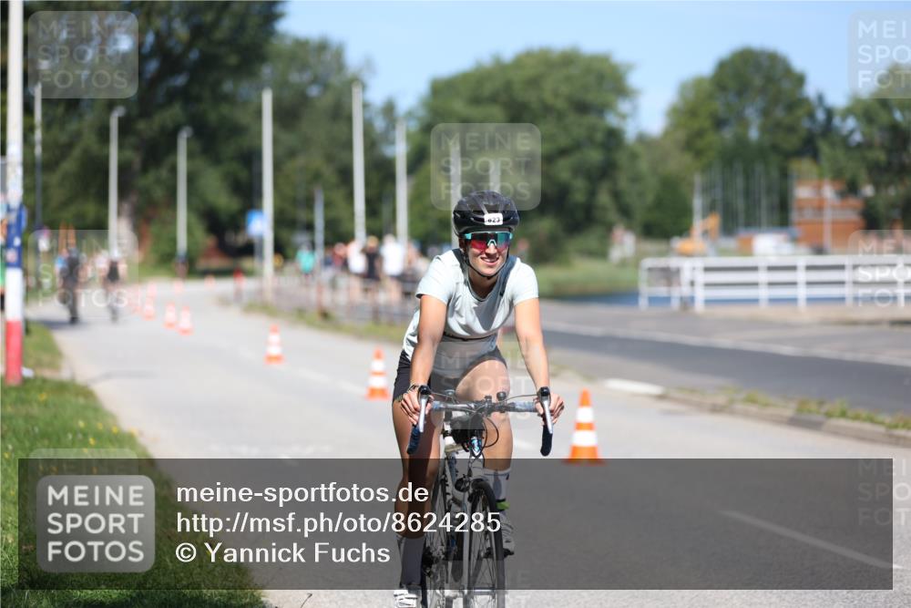 17.08.2025 - KN Förde Triathlon 2025 Yannick Fuchs http://msf.ph/oto/8624285 17.08.2025 11:27:44 Radfahren 268, 299, 319, 361, 382, 615, 618, 623, 624, 628, 332, 361, 608, 636 meine-sportfotos.de