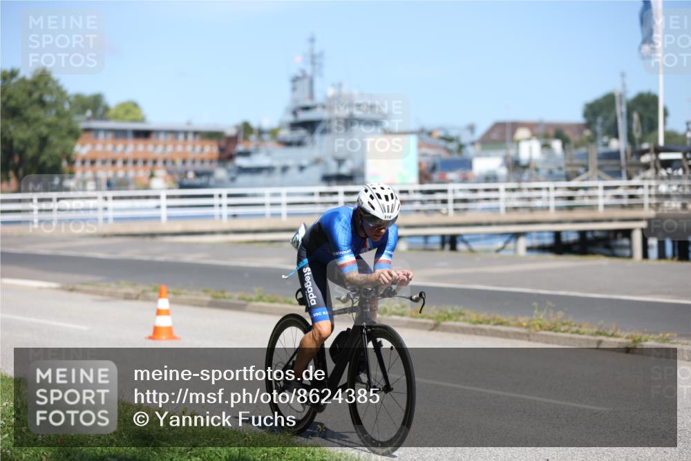 17.08.2025 - KN Förde Triathlon 2025 Yannick Fuchs http://msf.ph/oto/8624385 17.08.2025 11:31:24 Radfahren 265, 316, 376, 605, 641, 267 meine-sportfotos.de