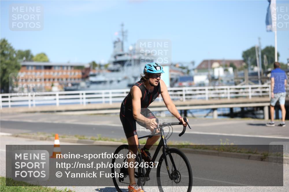 17.08.2025 - KN Förde Triathlon 2025 Yannick Fuchs http://msf.ph/oto/8624637 17.08.2025 11:34:05 Radfahren 307, 330, 379 meine-sportfotos.de