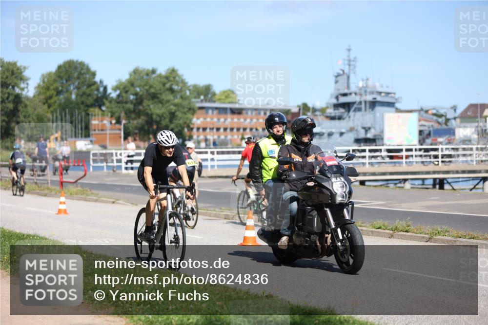 17.08.2025 - KN Förde Triathlon 2025 Yannick Fuchs http://msf.ph/oto/8624836 17.08.2025 11:36:34 Radfahren 295, 297, 353, 354, 623, 625, 643, 285, 303, 351, 618, 621, 622, 643 meine-sportfotos.de