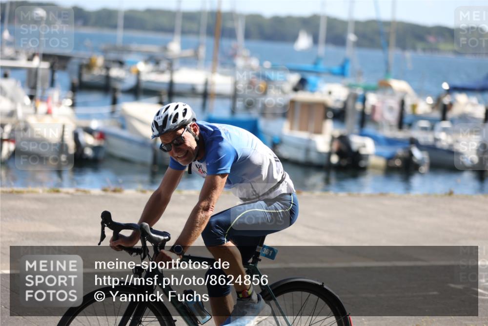 17.08.2025 - KN Förde Triathlon 2025 Yannick Fuchs http://msf.ph/oto/8624856 17.08.2025 11:36:52 Radfahren 294, 323, 349, 361, 624, 372, 382, 619, 624, 625 meine-sportfotos.de