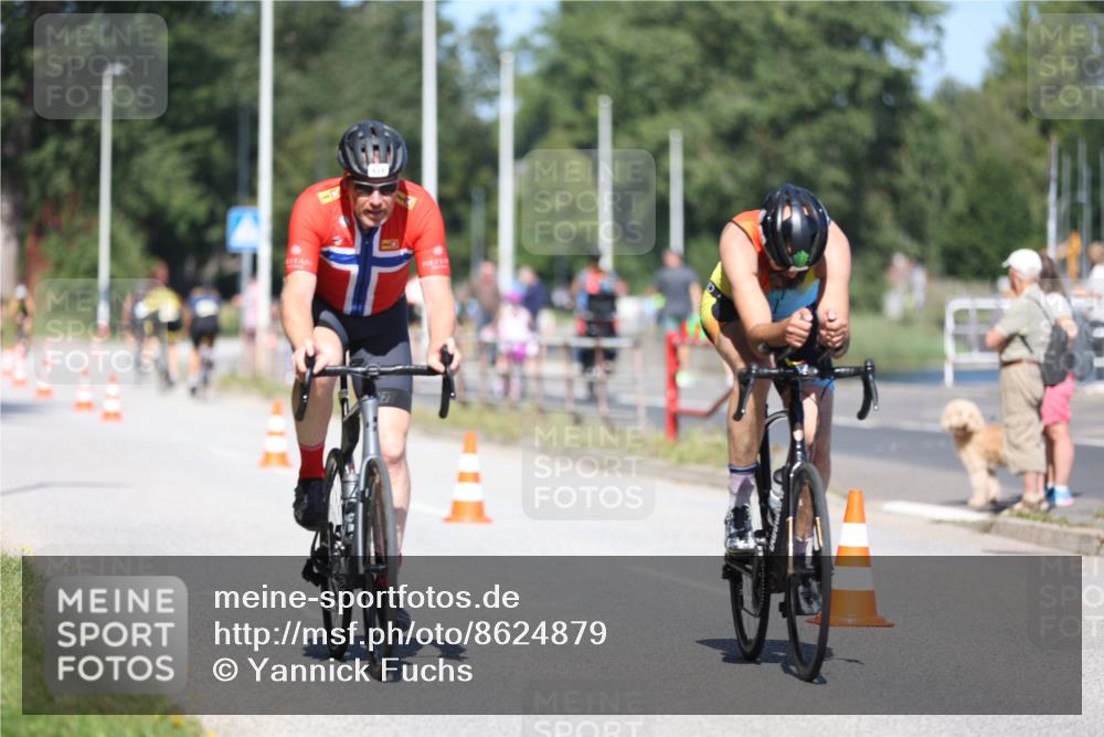 17.08.2025 - KN Förde Triathlon 2025 Yannick Fuchs http://msf.ph/oto/8624879 17.08.2025 11:37:14 Radfahren 310, 373, 609, 615, 629, 610, 627 meine-sportfotos.de