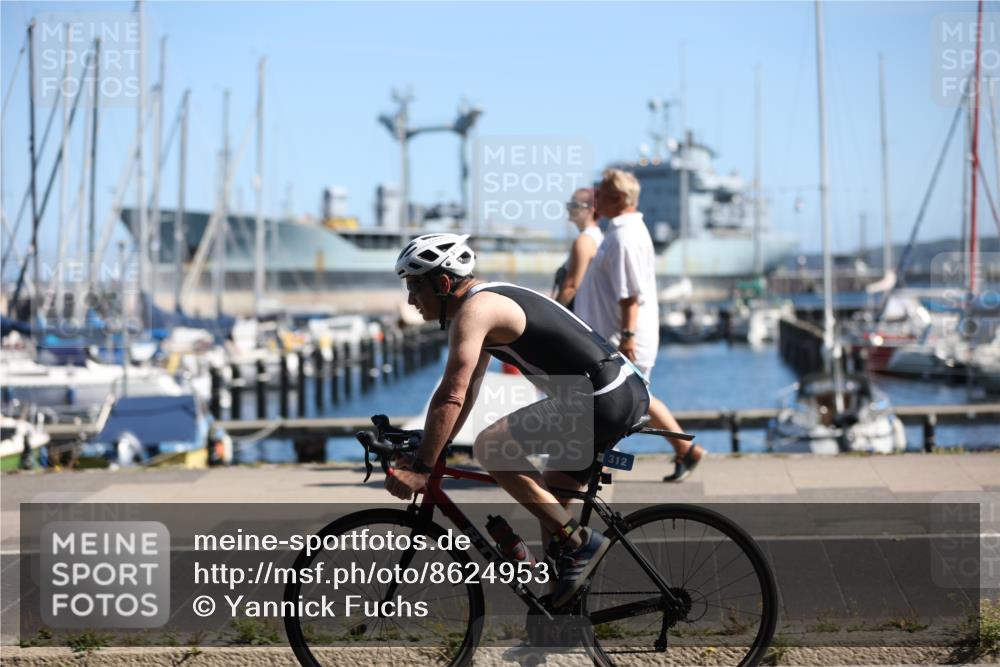 17.08.2025 - KN Förde Triathlon 2025 Yannick Fuchs http://msf.ph/oto/8624953 17.08.2025 11:40:20 Radfahren 312, 331, 340 meine-sportfotos.de