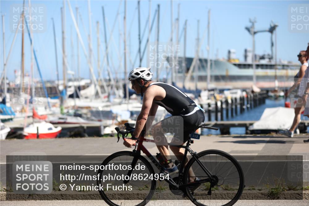 17.08.2025 - KN Förde Triathlon 2025 Yannick Fuchs http://msf.ph/oto/8624954 17.08.2025 11:40:20 Radfahren 312, 331, 340 meine-sportfotos.de