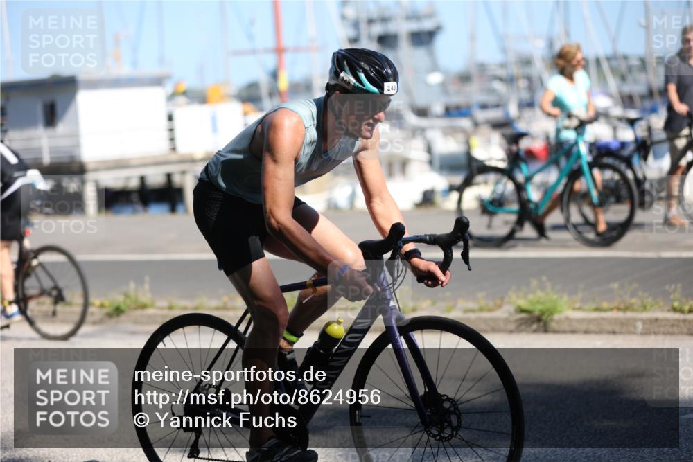 17.08.2025 - KN Förde Triathlon 2025 Yannick Fuchs http://msf.ph/oto/8624956 17.08.2025 11:40:21 Radfahren 312, 331, 335, 340, 312 meine-sportfotos.de