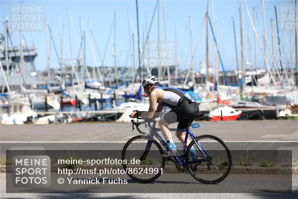 17.08.2025 - KN Förde Triathlon 2025 Yannick Fuchs http://msf.ph/oto/8624991 17.08.2025 11:40:58 Radfahren 318, 346, 390, 602, 634, 318, 358 meine-sportfotos.de
