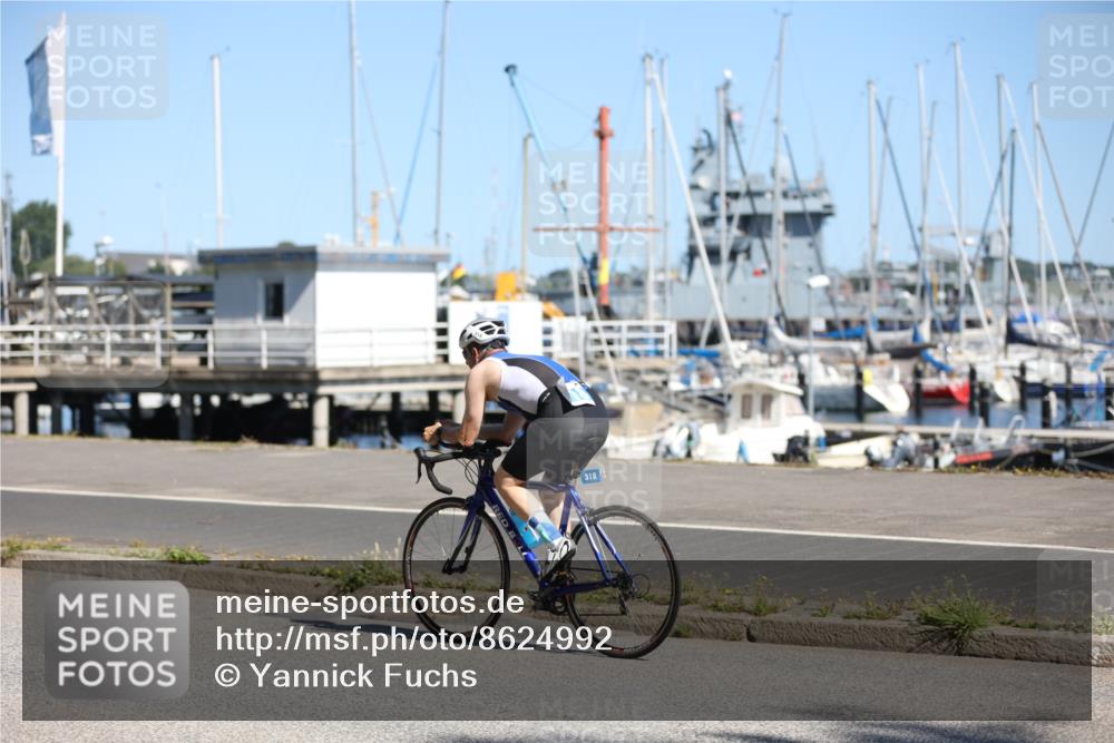 17.08.2025 - KN Förde Triathlon 2025 Yannick Fuchs http://msf.ph/oto/8624992 17.08.2025 11:40:58 Radfahren 318, 346, 390, 602, 634, 318, 358 meine-sportfotos.de