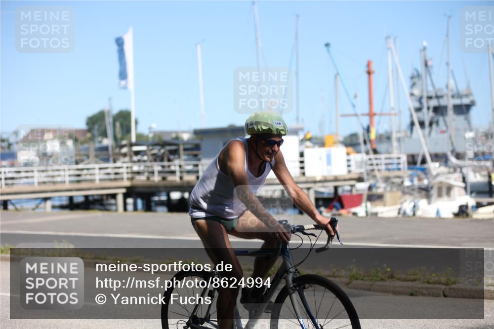 17.08.2025 - KN Förde Triathlon 2025 Yannick Fuchs http://msf.ph/oto/8624994 17.08.2025 11:40:59 Radfahren 346, 390, 602, 634, 318, 358 meine-sportfotos.de