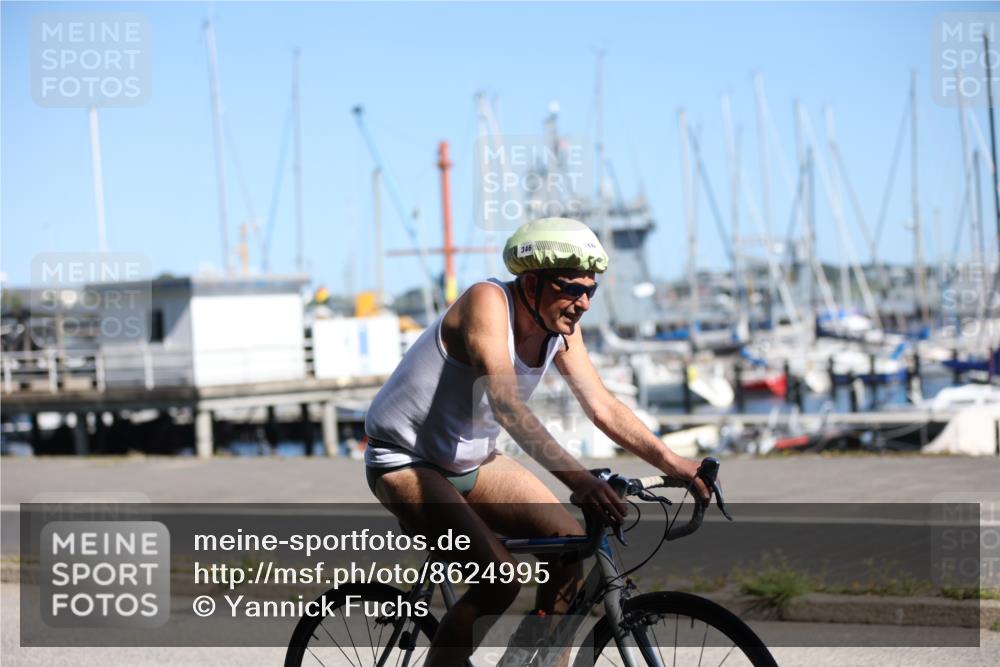 17.08.2025 - KN Förde Triathlon 2025 Yannick Fuchs http://msf.ph/oto/8624995 17.08.2025 11:40:59 Radfahren 346, 390, 602, 634, 318, 358 meine-sportfotos.de
