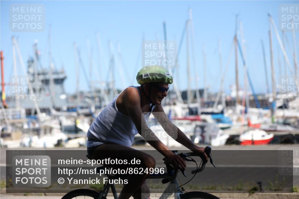 17.08.2025 - KN Förde Triathlon 2025 Yannick Fuchs http://msf.ph/oto/8624996 17.08.2025 11:40:59 Radfahren 346, 390, 602, 634, 318, 358 meine-sportfotos.de