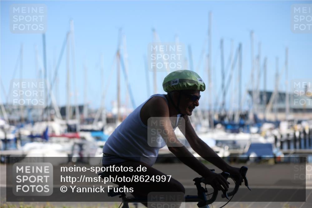 17.08.2025 - KN Förde Triathlon 2025 Yannick Fuchs http://msf.ph/oto/8624997 17.08.2025 11:40:59 Radfahren 346, 390, 602, 634, 318, 358 meine-sportfotos.de