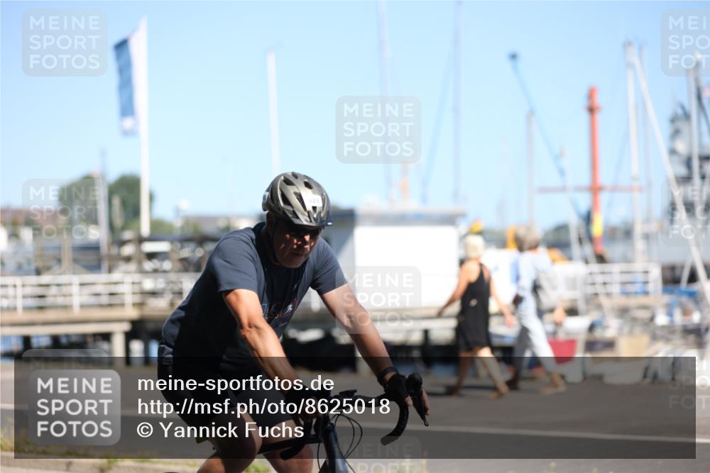 17.08.2025 - KN Förde Triathlon 2025 Yannick Fuchs http://msf.ph/oto/8625018 17.08.2025 11:41:20 Radfahren 279, 324, 604, 628, 387 meine-sportfotos.de