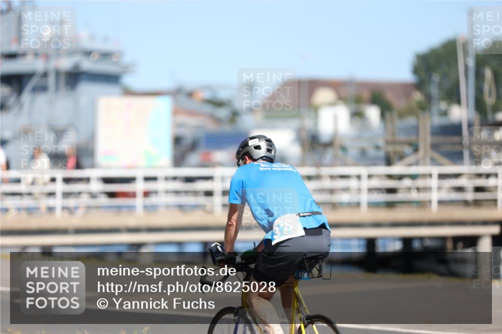 17.08.2025 - KN Förde Triathlon 2025 Yannick Fuchs http://msf.ph/oto/8625028 17.08.2025 11:41:50 Radfahren 334, 631, 376 meine-sportfotos.de