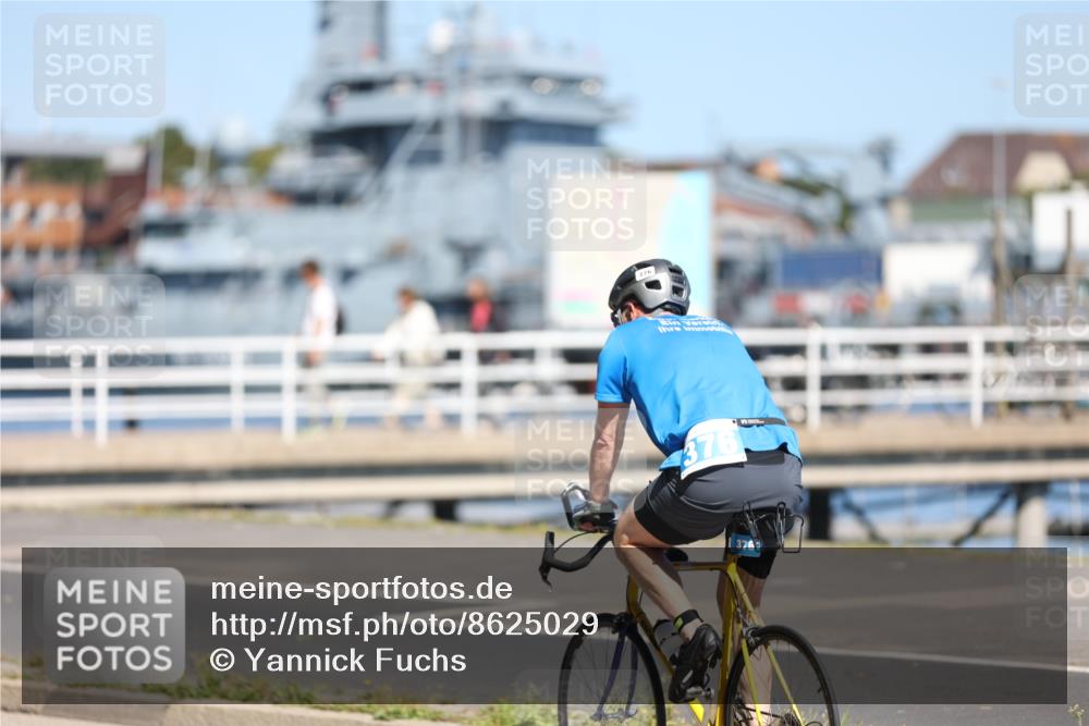 17.08.2025 - KN Förde Triathlon 2025 Yannick Fuchs http://msf.ph/oto/8625029 17.08.2025 11:41:50 Radfahren 334, 631, 376 meine-sportfotos.de