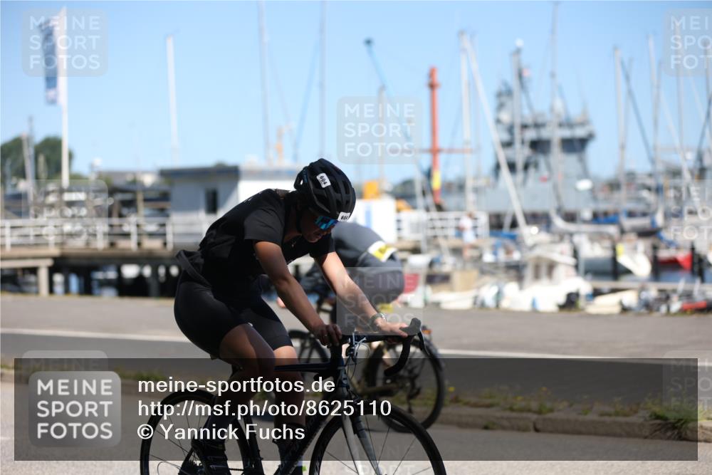 17.08.2025 - KN Förde Triathlon 2025 Yannick Fuchs http://msf.ph/oto/8625110 17.08.2025 11:43:09 Radfahren 344, 604, 641, 293, 324 meine-sportfotos.de