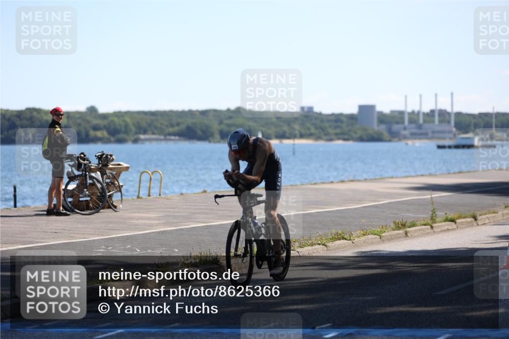 17.08.2025 - KN Förde Triathlon 2025 Yannick Fuchs http://msf.ph/oto/8625366 17.08.2025 12:42:08 Radfahren 408 meine-sportfotos.de