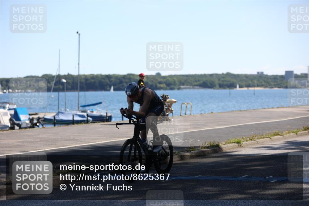17.08.2025 - KN Förde Triathlon 2025 Yannick Fuchs http://msf.ph/oto/8625367 17.08.2025 12:42:09 Radfahren 408 meine-sportfotos.de