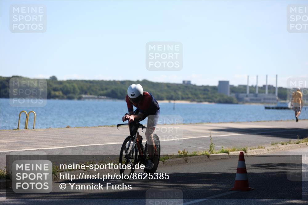 17.08.2025 - KN Förde Triathlon 2025 Yannick Fuchs http://msf.ph/oto/8625385 17.08.2025 12:42:42 Radfahren 403 meine-sportfotos.de