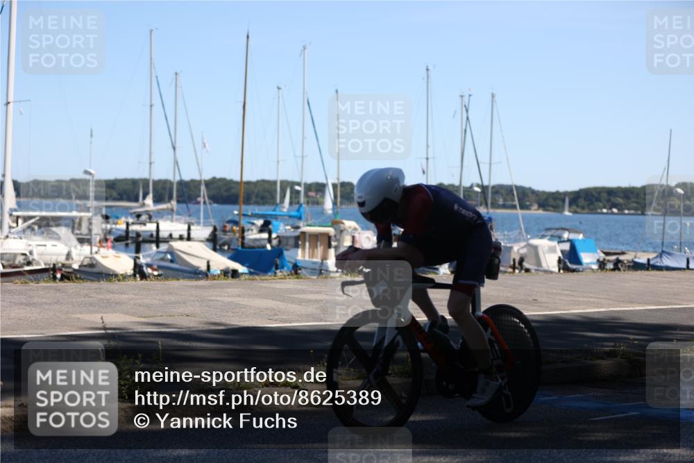 17.08.2025 - KN Förde Triathlon 2025 Yannick Fuchs http://msf.ph/oto/8625389 17.08.2025 12:42:43 Radfahren 403 meine-sportfotos.de