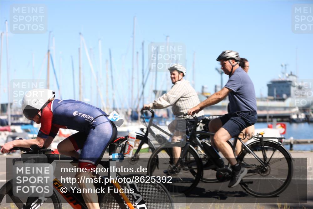 17.08.2025 - KN Förde Triathlon 2025 Yannick Fuchs http://msf.ph/oto/8625392 17.08.2025 12:42:43 Radfahren 403 meine-sportfotos.de