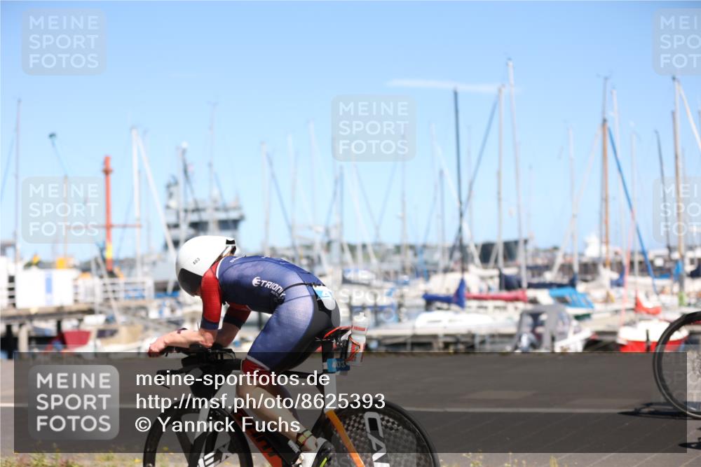 17.08.2025 - KN Förde Triathlon 2025 Yannick Fuchs http://msf.ph/oto/8625393 17.08.2025 12:42:43 Radfahren 403 meine-sportfotos.de