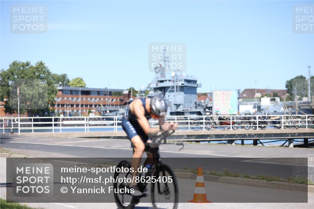 17.08.2025 - KN Förde Triathlon 2025 Yannick Fuchs http://msf.ph/oto/8625405 17.08.2025 12:43:27 Radfahren 402, 408 meine-sportfotos.de