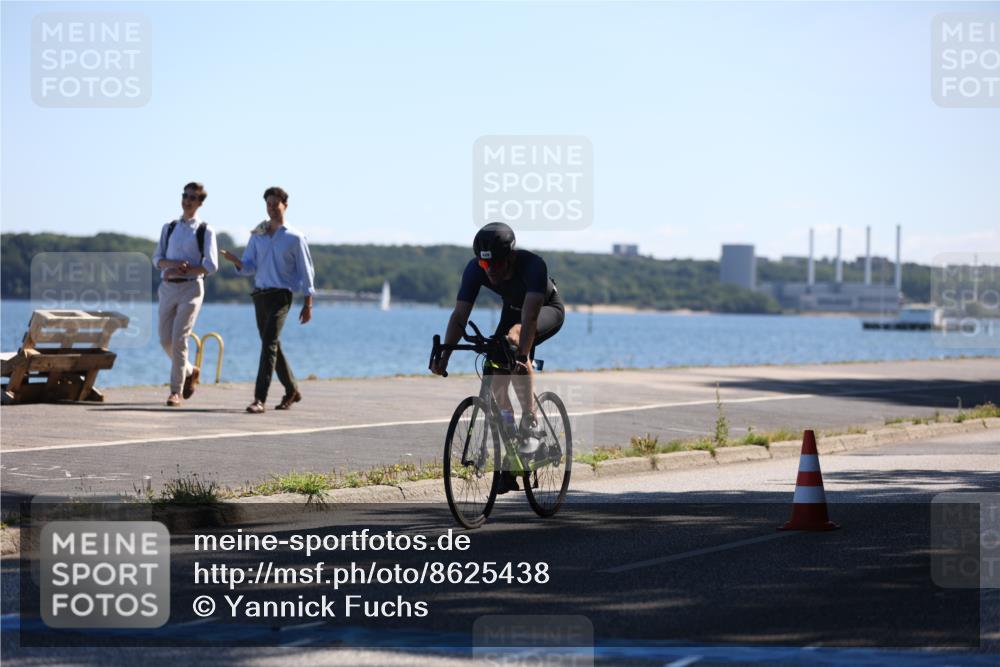 17.08.2025 - KN Förde Triathlon 2025 Yannick Fuchs http://msf.ph/oto/8625438 17.08.2025 12:44:27 Radfahren 409 meine-sportfotos.de