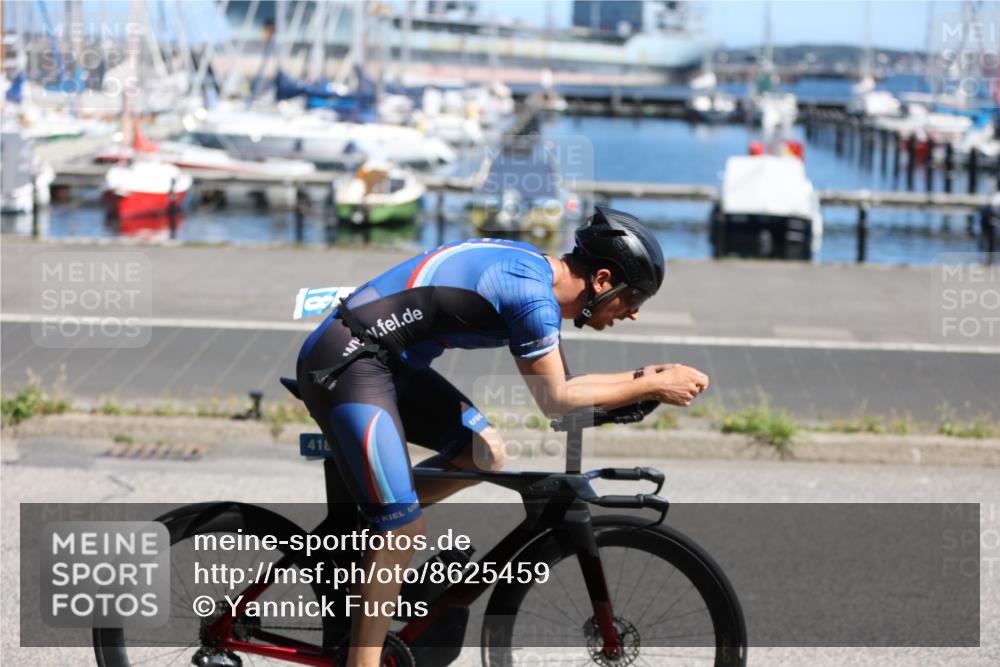 17.08.2025 - KN Förde Triathlon 2025 Yannick Fuchs http://msf.ph/oto/8625459 17.08.2025 12:46:27 Radfahren 406, 414, 418, 548, 548 meine-sportfotos.de