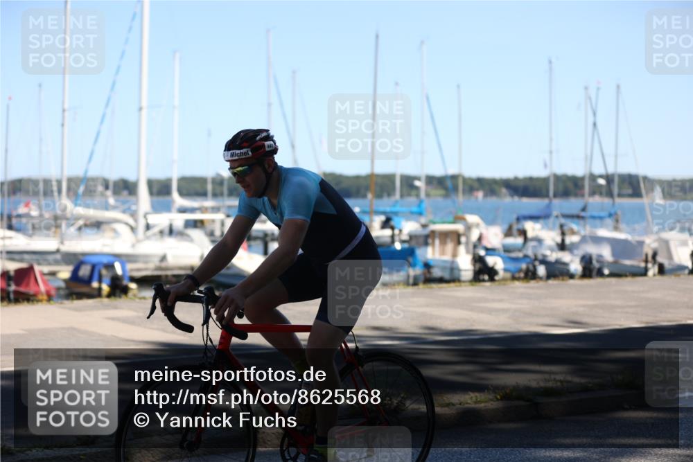 17.08.2025 - KN Förde Triathlon 2025 Yannick Fuchs http://msf.ph/oto/8625568 17.08.2025 12:49:49 Radfahren 431, 447, 457 meine-sportfotos.de