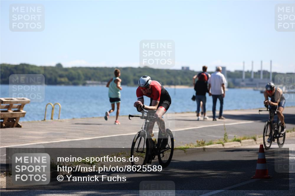 17.08.2025 - KN Förde Triathlon 2025 Yannick Fuchs http://msf.ph/oto/8625589 17.08.2025 12:50:11 Radfahren 408, 440, 442, 466 meine-sportfotos.de