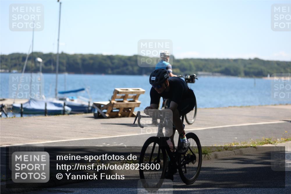 17.08.2025 - KN Förde Triathlon 2025 Yannick Fuchs http://msf.ph/oto/8625600 17.08.2025 12:50:20 Radfahren 416, 433, 440, 408, 466 meine-sportfotos.de