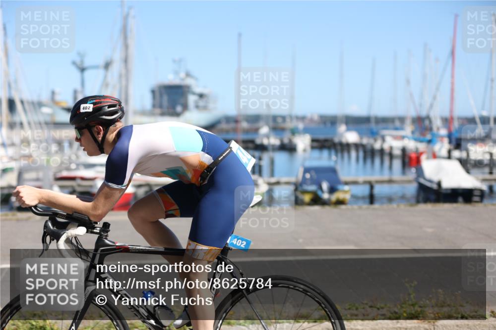 17.08.2025 - KN Förde Triathlon 2025 Yannick Fuchs http://msf.ph/oto/8625784 17.08.2025 12:52:57 Radfahren 445, 402, 460, 464 meine-sportfotos.de