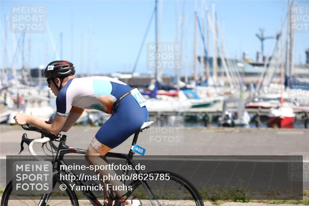 17.08.2025 - KN Förde Triathlon 2025 Yannick Fuchs http://msf.ph/oto/8625785 17.08.2025 12:52:57 Radfahren 445, 402, 460, 464 meine-sportfotos.de