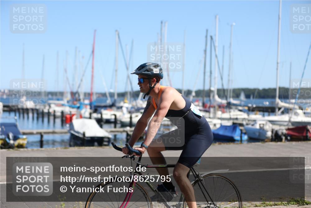 17.08.2025 - KN Förde Triathlon 2025 Yannick Fuchs http://msf.ph/oto/8625795 17.08.2025 12:53:13 Radfahren 434, 458, 483, 483 meine-sportfotos.de