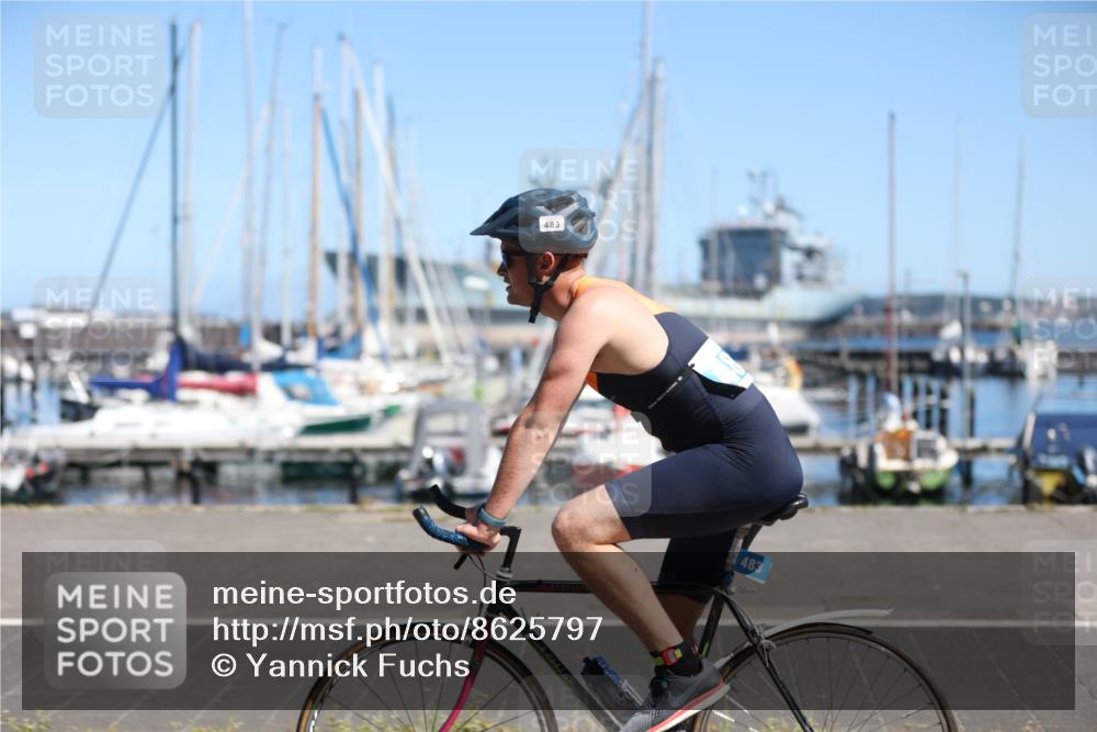 17.08.2025 - KN Förde Triathlon 2025 Yannick Fuchs http://msf.ph/oto/8625797 17.08.2025 12:53:14 Radfahren 434, 458, 434, 483 meine-sportfotos.de