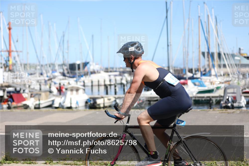 17.08.2025 - KN Förde Triathlon 2025 Yannick Fuchs http://msf.ph/oto/8625798 17.08.2025 12:53:14 Radfahren 434, 458, 434, 483 meine-sportfotos.de