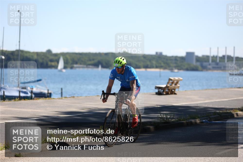 17.08.2025 - KN Förde Triathlon 2025 Yannick Fuchs http://msf.ph/oto/8625826 17.08.2025 12:53:34 Radfahren 401, 418, 432, 471, 472, 476, 493, 411, 430, 435, 461, 473, 509 meine-sportfotos.de