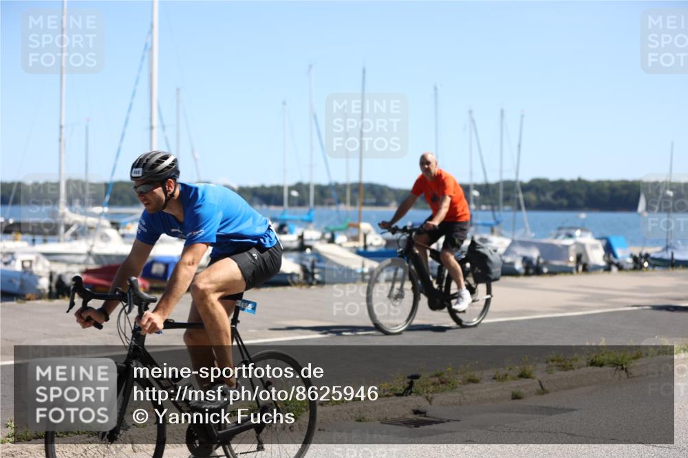 17.08.2025 - KN Förde Triathlon 2025 Yannick Fuchs http://msf.ph/oto/8625946 17.08.2025 12:55:41 Radfahren 357, 398, 409, 414, 455, 475, 544, 455 meine-sportfotos.de
