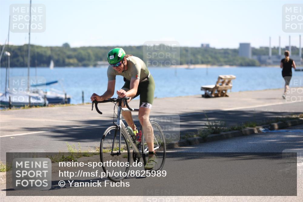17.08.2025 - KN Förde Triathlon 2025 Yannick Fuchs http://msf.ph/oto/8625989 17.08.2025 12:56:17 Radfahren 415, 479, 486, 548 meine-sportfotos.de