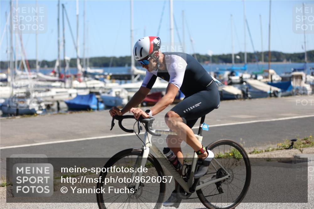 17.08.2025 - KN Förde Triathlon 2025 Yannick Fuchs http://msf.ph/oto/8626057 17.08.2025 12:56:51 Radfahren 406, 420, 477, 482, 491, 525, 420, 462, 477, 480, 496, 504 meine-sportfotos.de