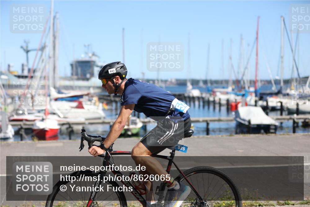 17.08.2025 - KN Förde Triathlon 2025 Yannick Fuchs http://msf.ph/oto/8626065 17.08.2025 12:57:03 Radfahren 419, 421, 438, 482, 525 meine-sportfotos.de