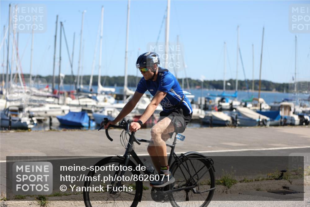 17.08.2025 - KN Förde Triathlon 2025 Yannick Fuchs http://msf.ph/oto/8626071 17.08.2025 12:57:08 Radfahren 414, 419, 421, 438, 438, 525 meine-sportfotos.de